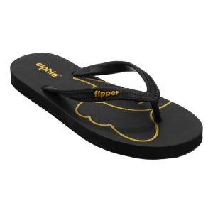 Fipper Elphie Rubber Slipper for Unisex in Black · 商品图 1