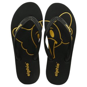 Fipper Elphie Rubber Slipper for Unisex in Black · 商品图 3