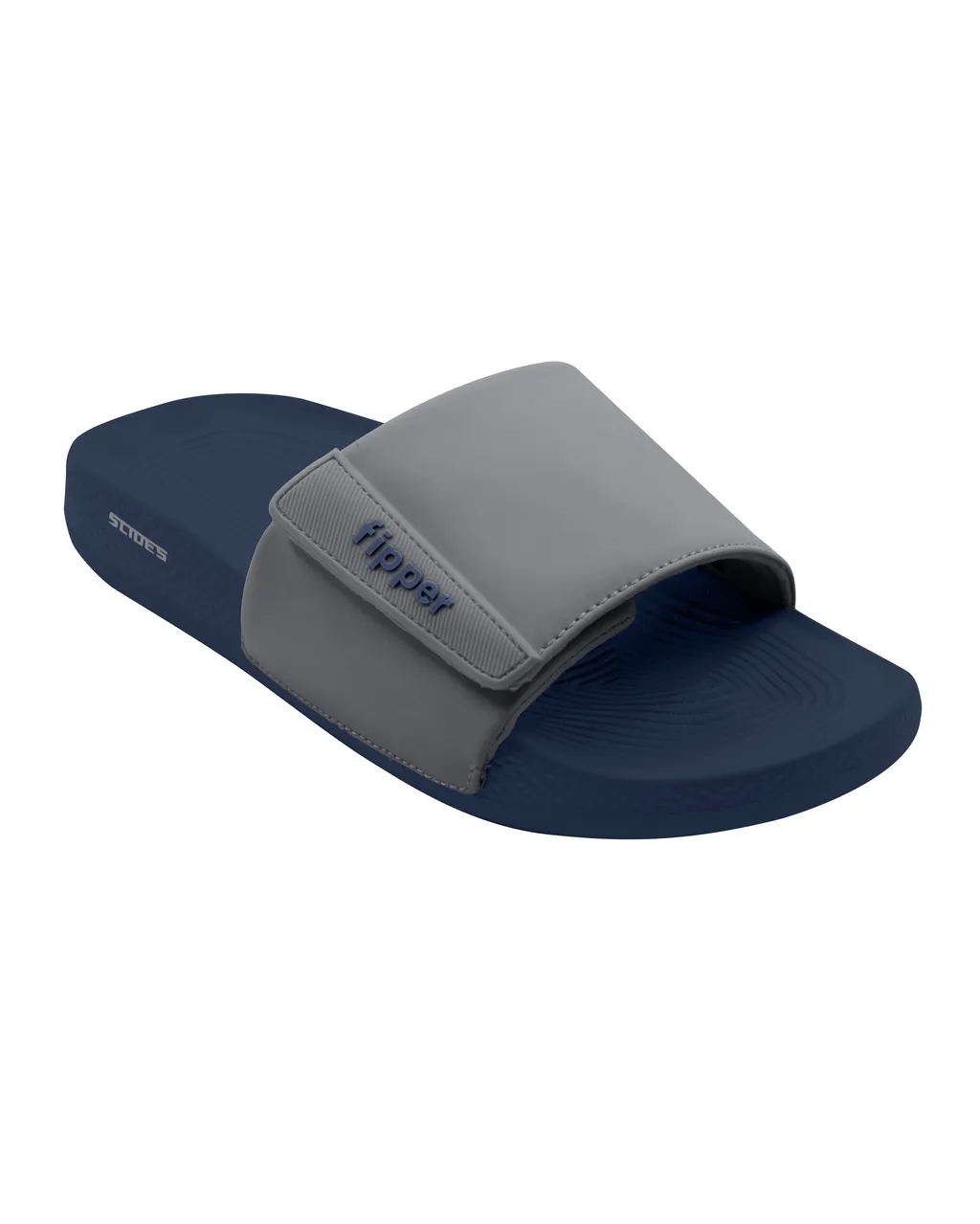 Fipper Slides Sandal for Unisex in Blue (Medival) / Grey (Light) · 商品图 1