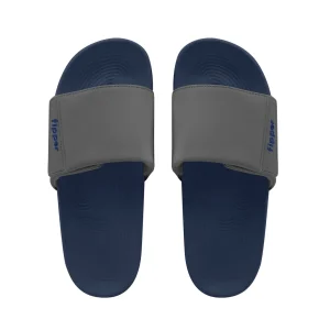 Fipper Slides Sandal for Unisex in Blue (Medival) / Grey (Light) · 商品图 3