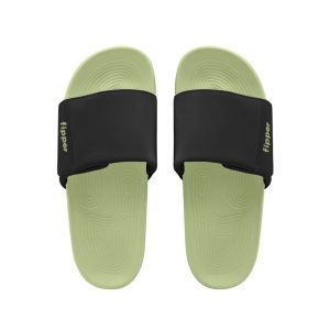 Fipper Slides Sandal for Unisex in Green (Mist) / Black · 商品图 2