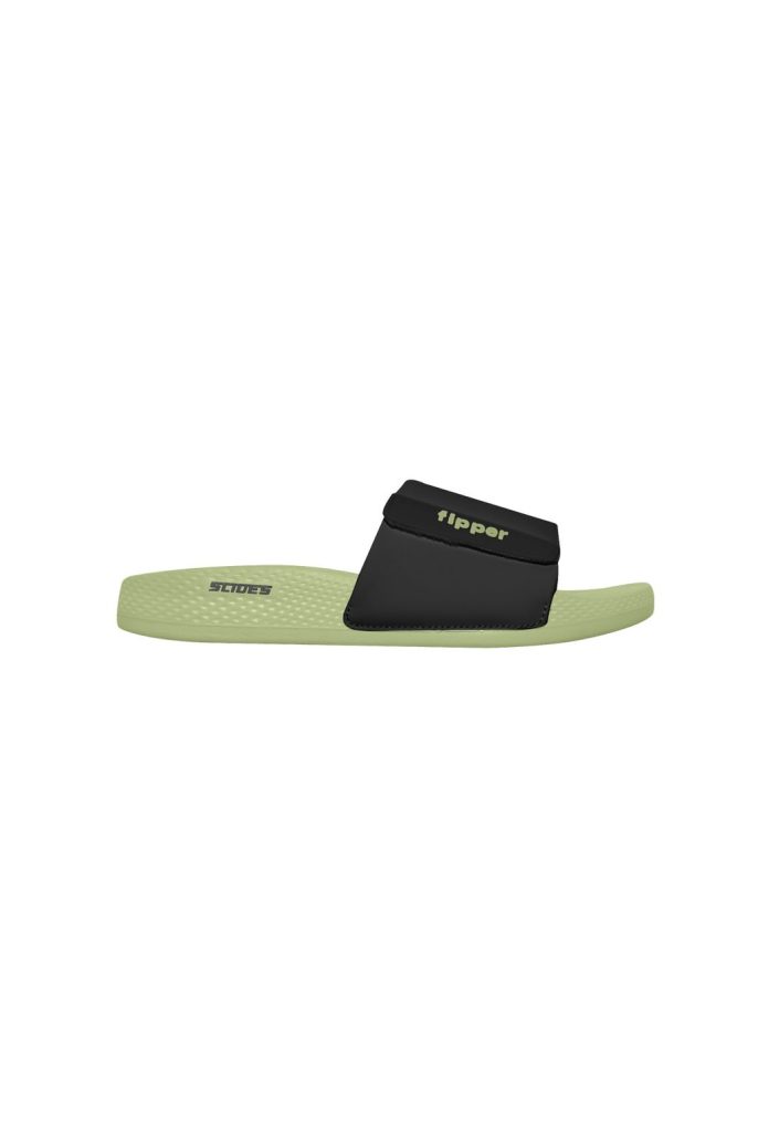 Fipper Slides Sandal for Unisex in Green (Mist) / Black · 商品图 3